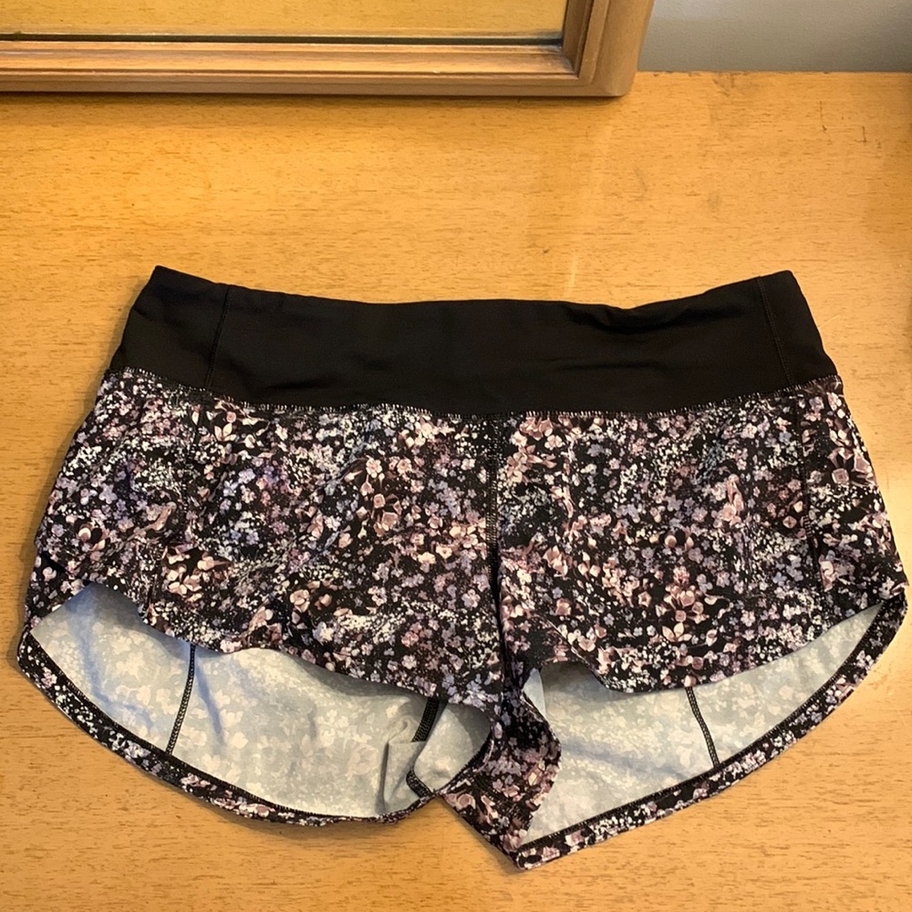 Floral Lulu Lemon Shorts